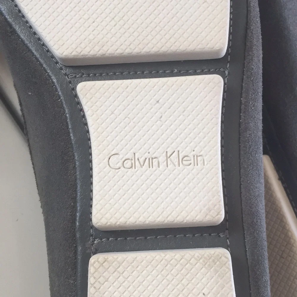 Mens Calvin Klein leather shoes size 11 - Picture 3 of 6